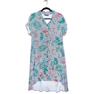 Floral High-low Summer Dress LCWaikiki Size Large NWT